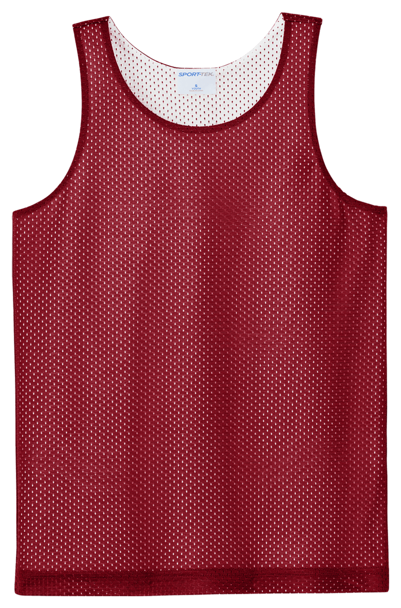 Deep Red/ White